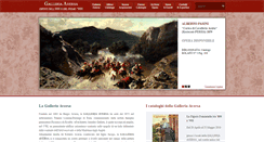 Desktop Screenshot of galleria-aversa.it